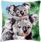 PN-0158399 Коала з немовлям. Набір для вишивки хрестиком Vervaco - 1 PN-0158399 Коала з немовлям. Набір для вишивки хрестиком Vervaco - 1