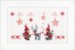 PN-0154476 Різдвяні гномики. Набір для вишивки хрестиком Vervaco - 1