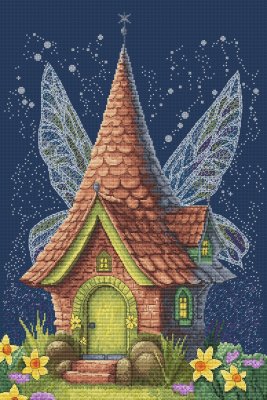 Набор для вышивки крестом Домик эльфов Ksenya project 10-003 - 2