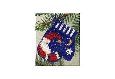 вышивка гладью MHCM11 Перчатка. Набор для вышивки в смешанной технике Mill Hill