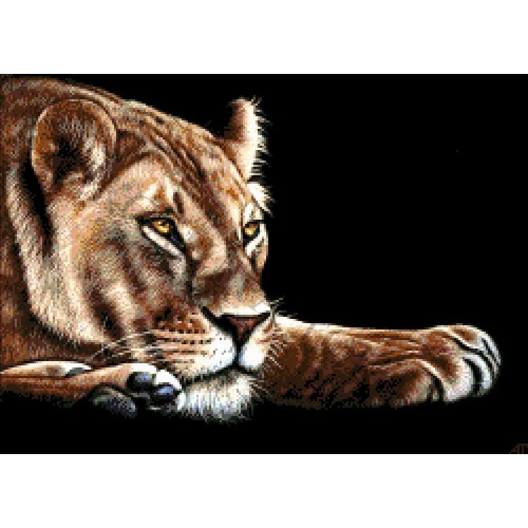 35-1518-НЛ Левиця. Набір для вишивання бісером ТМ Токарєва А. - 1 35-1518-НЛ Левиця. Набір для вишивання бісером ТМ Токарєва А. - 1