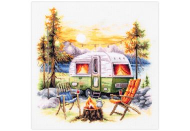 70-26 Наш вихідний. Набір для вишивки хрестом Magic Needle 70-26 Наш вихідний. Набір для вишивки хрестом Magic Needle