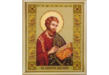  КС-108 Икона святого апостола Матфея Набор картина стразами
