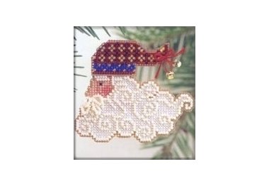 вышивка гладью MHCSF32 Звоночки Санты. Набор для вышивки в смешанной технике Mill Hill