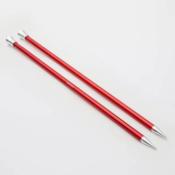 47277 Спицы прямые Zing KnitPro, 30 см, 9.00 мм - 1