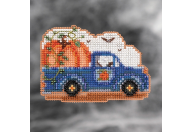 вышивка гладью MH182124 Доставка тыкв. Набор для вышивки в смешанной технике Mill Hill