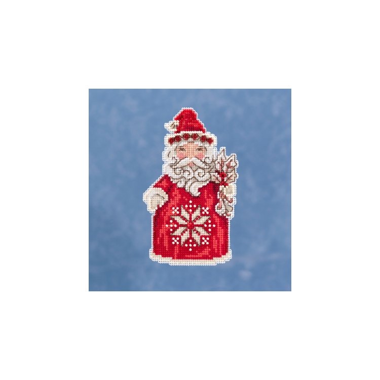 JS201911 Скандинавський Санта. Набір для вишивки в змішаній техниці Mill Hill - 1