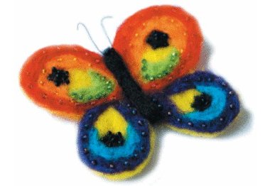  В-09 Метелик Набір для валяння іграшки Чарівна Мить