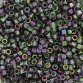 DB-2205 Бисер Miyuki Delica Beads 11/0 (металлик зеленый с "бензиновым" переливом) - 1 DB-2205 Бисер Miyuki Delica Beads 11/0 (металлик зеленый с "бензиновым" переливом) - 1