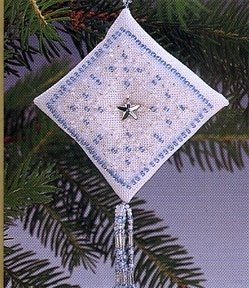 MHTD3 Голубая кристальная звезда. Набор для вышивки в смешанной технике Mill Hill - 1