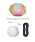 3 AMIGURUMI KIT - NAPPY TIME Кошеня. Набір для в'язання іграшки - 5