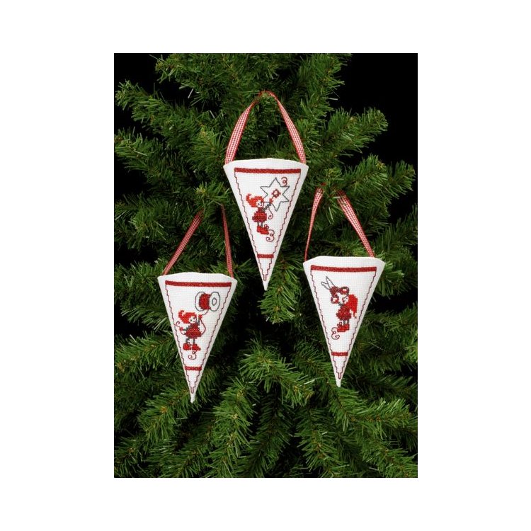 21-7242 Ельфи. Набір для вишивання хрестом PERMIN - 1