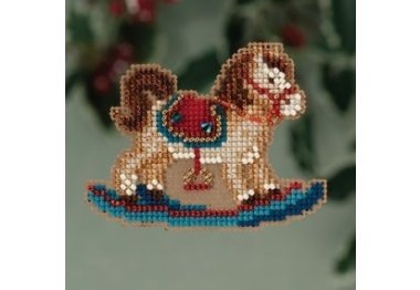 вишивка гладдю MH183304 Конячка-качалка. Набір для вишивки в змішаній техніці Mill Hill вишивка гладдю MH183304 Конячка-качалка. Набір для вишивки в змішаній техніці Mill Hill