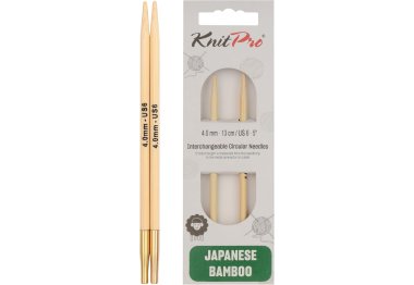 спицы для вязания 22403 Спицы съемные Bamboo KnitPro, 4.00 мм
