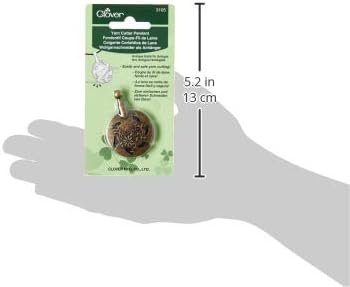 Подвеска для обрезки ниток 3.5 x 0.5 x 5см Clover античное золото арт. 3105 - 3