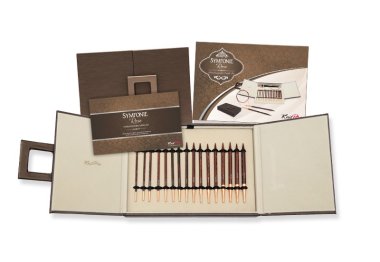  20617 Набір дерев'яних знімних спиць "Deluxe" в подарунковій коробці Simfonie Rose KnitPro