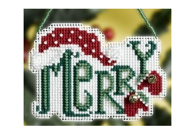 вишивка гладдю MH168303 Щасливого. Набір для вишивки в змішаній техниці Mill Hill