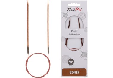 спиці для в'язання 31124 Спиці кругові Ginger KnitPro, 120 см, 2.75 мм спиці для в'язання 31124 Спиці кругові Ginger KnitPro, 120 см, 2.75 мм