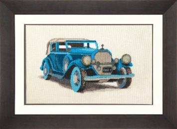 М-59 Авто Pierce-Arrow 1931. Набір для вишивання в змішаній техніці - 1
