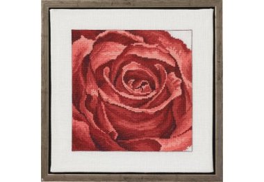  70-1150 Красная роза. Набор для вышивания крестом PERMIN