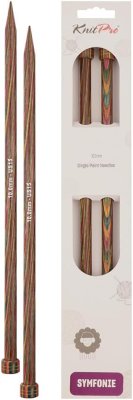 20241 Спицы прямые Symfonie Wood KnitPro, 30 см, 10.00 мм - 1 20241 Спицы прямые Symfonie Wood KnitPro, 30 см, 10.00 мм - 1