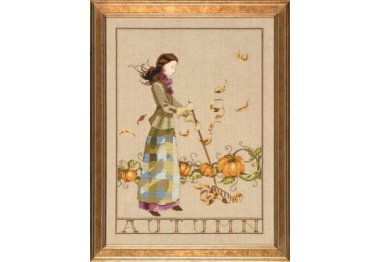 MD91 Autumn In My Garden//Осінь в моєму саду. Схема для вишивки хрестиком на папері Mirabilia Designs MD91 Autumn In My Garden//Осінь в моєму саду. Схема для вишивки хрестиком на папері Mirabilia Designs