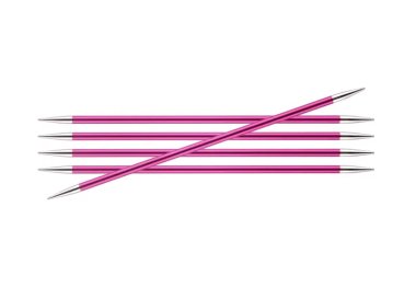 спицы для вязания 47011 Спицы носочные Zing KnitPro, 15 см, 5.00 мм спицы для вязания 47011 Спицы носочные Zing KnitPro, 15 см, 5.00 мм