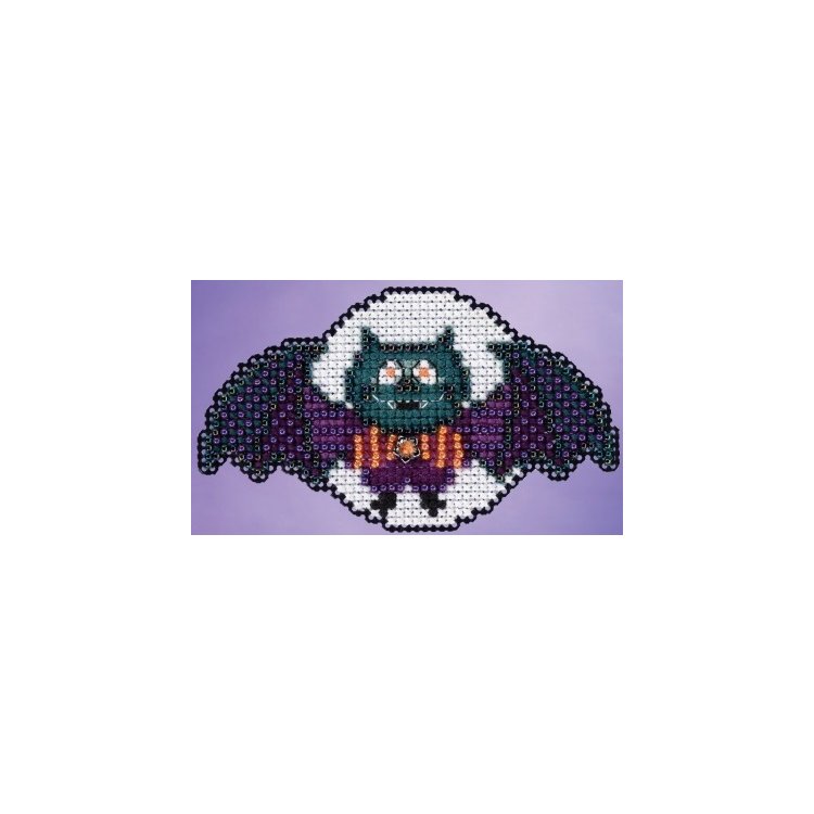 MH185203 Борис летюча миша. Набір для вишивки в змішаній техніці Mill Hill - 1