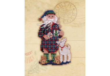  MH202131 Різдвяний ранок. Набір для вишивки в змішаній техниці Mill Hill