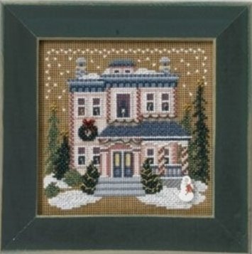 MH146305 Вікторіанський будинок. Набір для вишивки в змішаній техніці Mill Hill - 1