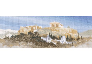  HC634 Акрополис. Схема для вышивки крестом на бумаге Heritage Crafts