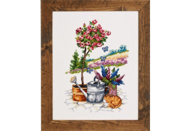  90-2359 Дерево з трояндами. Набір для вишивання хрестом PERMIN