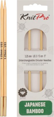 22400 Спицы съемные Bamboo KnitPro, 3.25 мм - 1