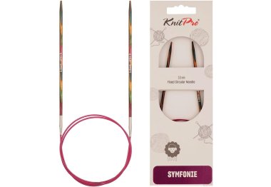 спицы для вязания 20365 Спицы круговые Symfonie Wood KnitPro, 100 см, 3.00 мм