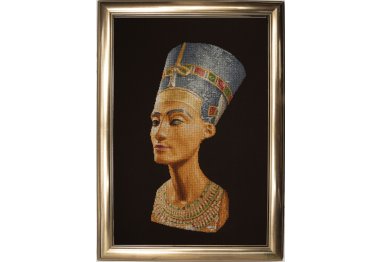 598.05 Nefertiti Black Aida. Набор для вышивки крестом Thea Gouverneur