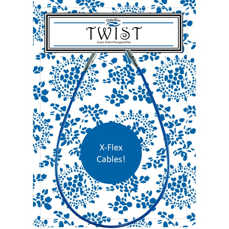 Кабель X-Flex Blue Small 13см арт. 7605-S ChiaoGoo - 1