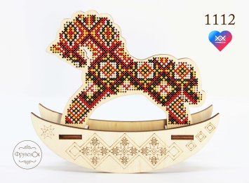 1112 Писанка. Набір для вишивки хрестиком Фрузелок - 1