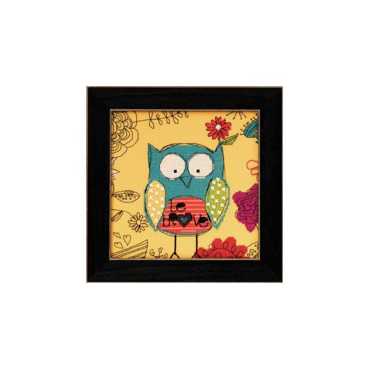 AW304102 Будь храбрым. Набор для вышивки в смешанной технике Mill Hill - 1