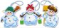 1681АС Новогодние игрушки Снеговички. Набор для вышивки крестом Риолис - 1