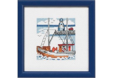  14-5193 Блакитний маяк. Набір для вишивання хрестом PERMIN