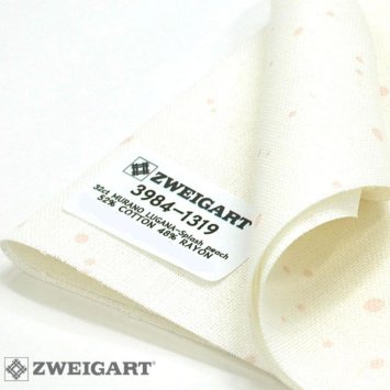 3984/1319 Ткань для вышивания Murano Splash 32 ct. Zweigart 35х46 см - 1