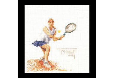  3031 Tennis Linen. Набор для вышивки крестом Thea Gouverneur