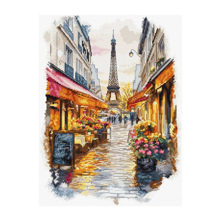Набор для вышивки крестом L9929 Paris. Letistitch - 1