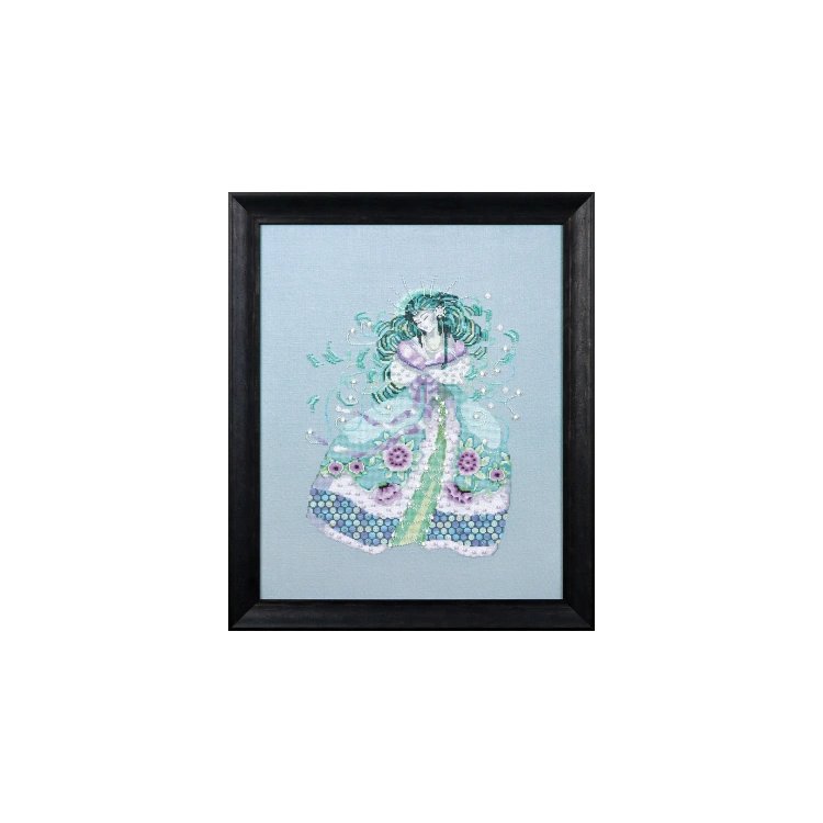 MD179 The Snow Maiden//Снігурочка. Схема для вишивання хрестом на папері Mirabilia Designs - 1 MD179 The Snow Maiden//Снігурочка. Схема для вишивання хрестом на папері Mirabilia Designs - 1