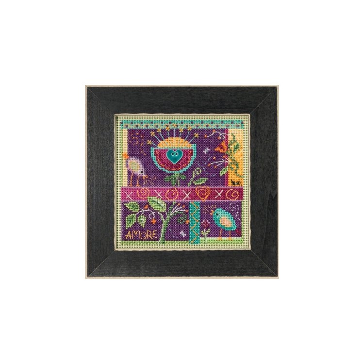 MH141814 Это любовь. Набор для вышивки в смешанной технике Mill Hill - 1