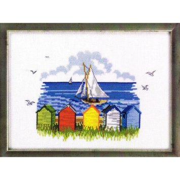 92-8121 Судно. Набір для вишивання хрестом PERMIN - 1