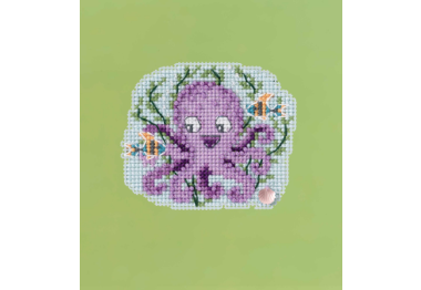 вишивка гладдю MH182213 Окті. Набір для вишивки в змішаній техниці Mill Hill