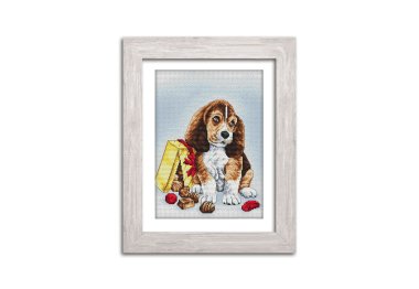  N033 Солодкий подарунок. Набір для вишивки хрестом Кольорова