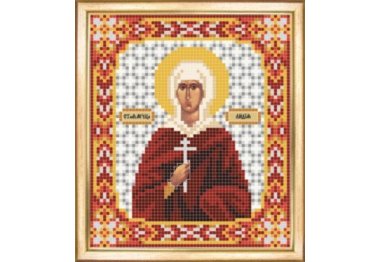  СБІ-057 Іменна ікона свята мучениця Лідія. Схема для вишивки бісером