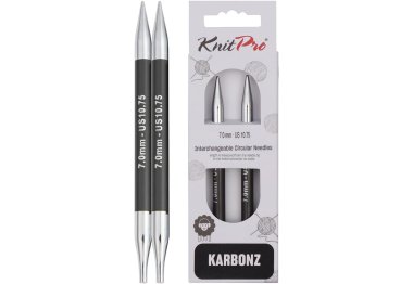 спицы для вязания 41311 Спицы съемные Karbonz KnitPro 7.00 мм спицы для вязания 41311 Спицы съемные Karbonz KnitPro 7.00 мм